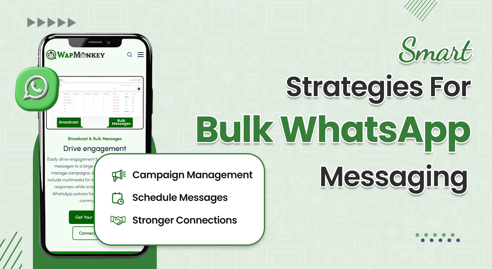 Bulk WhatsApp Messaging Strategies with WapMonkey