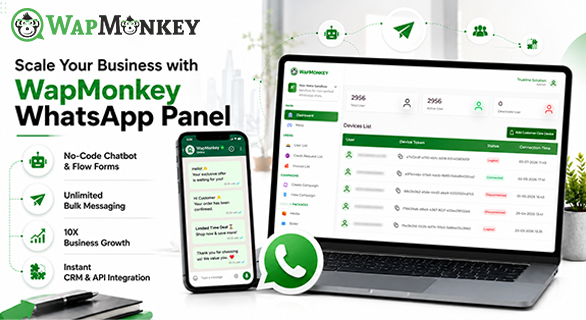 WhatsApp business automation with WapMonkey