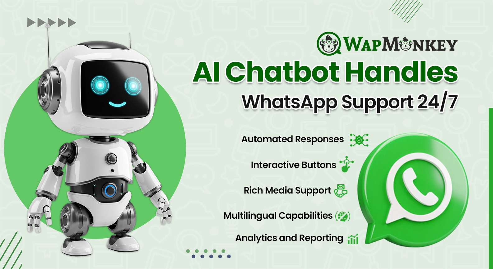 24/7 WhatsApp customer replies