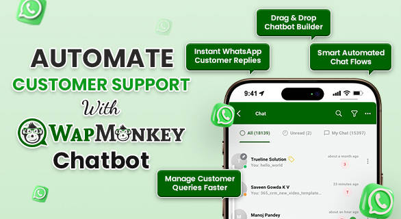 wapmonkey chatbot automating customer support